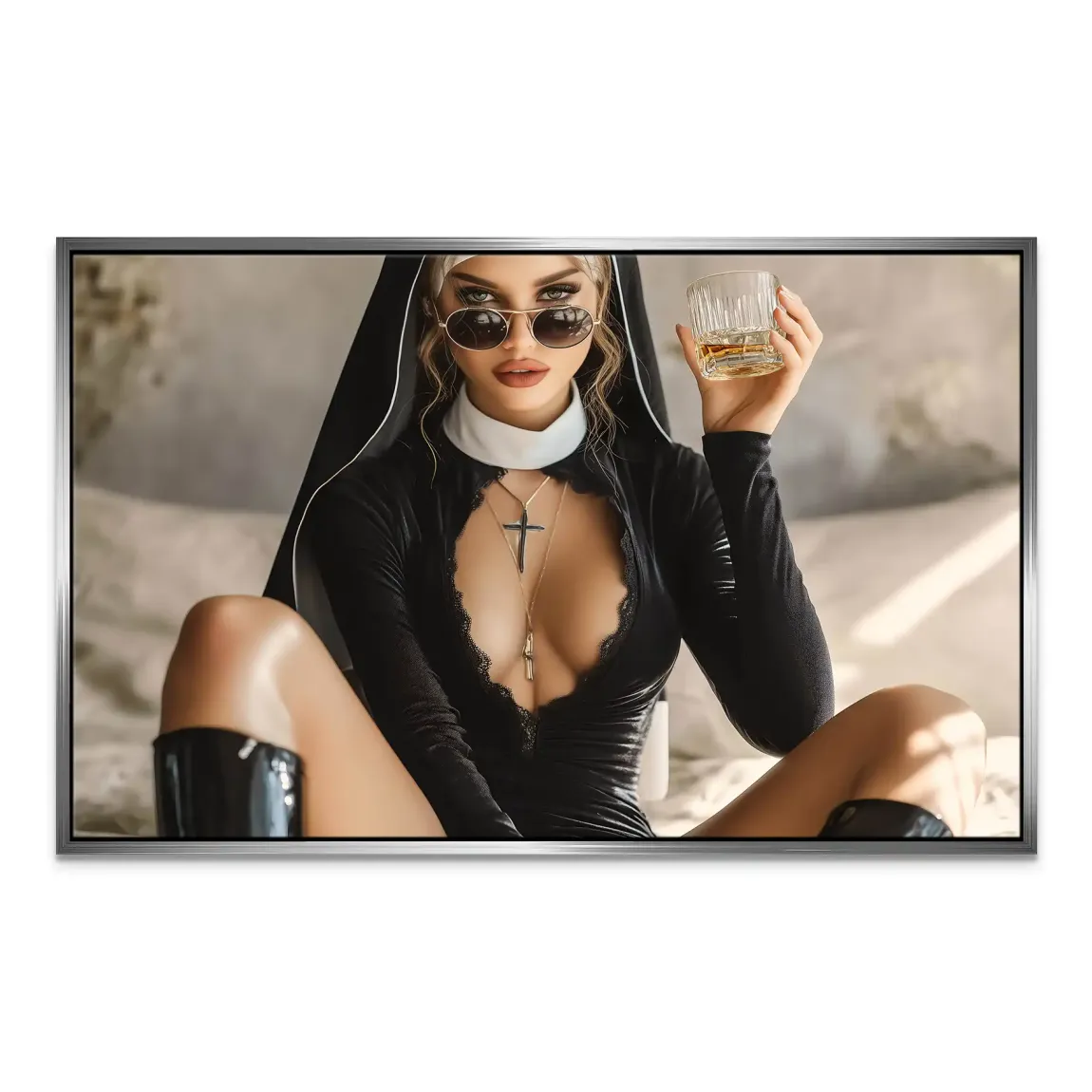 Sister Vice Divine Leinwand Bild INGALERIE