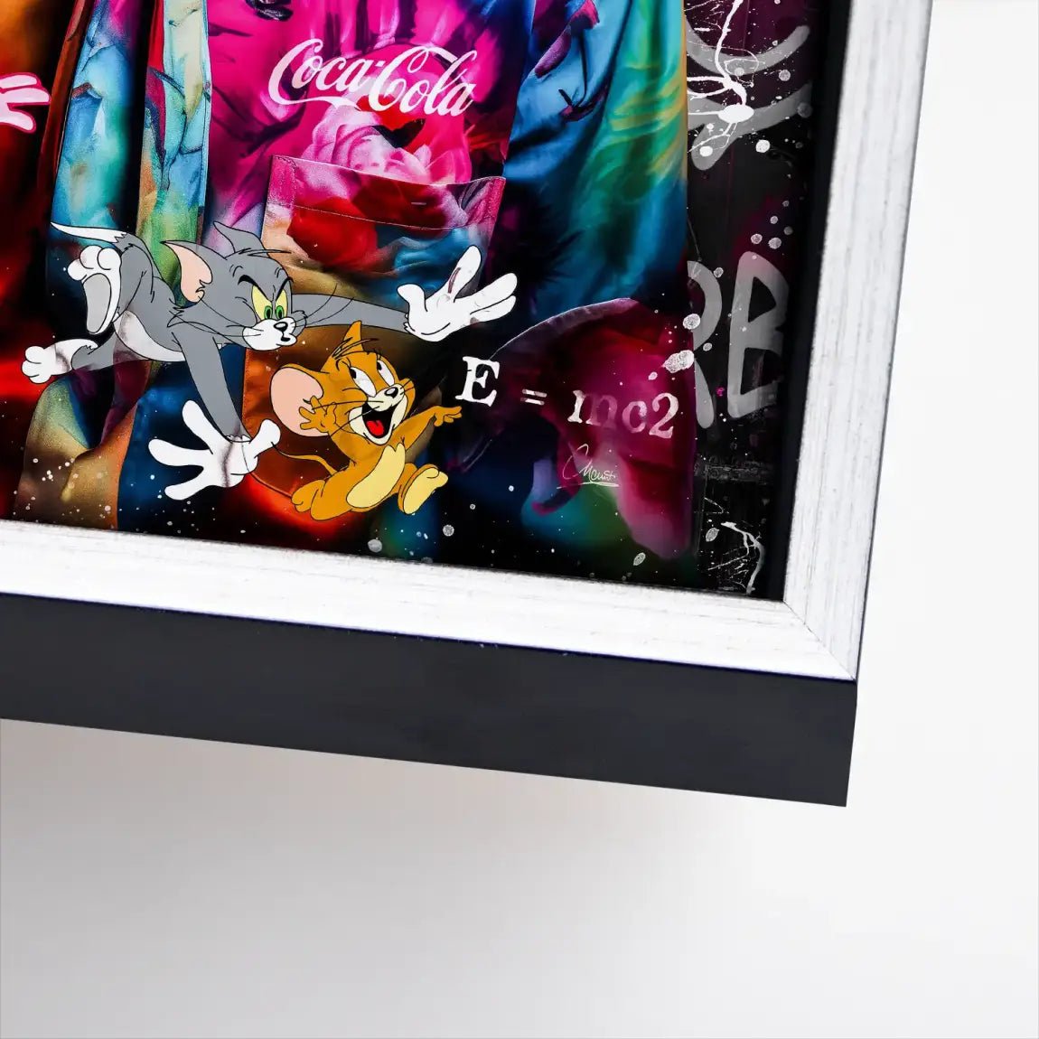 Einstein Pop Art Leinwand Bild INGALERIE