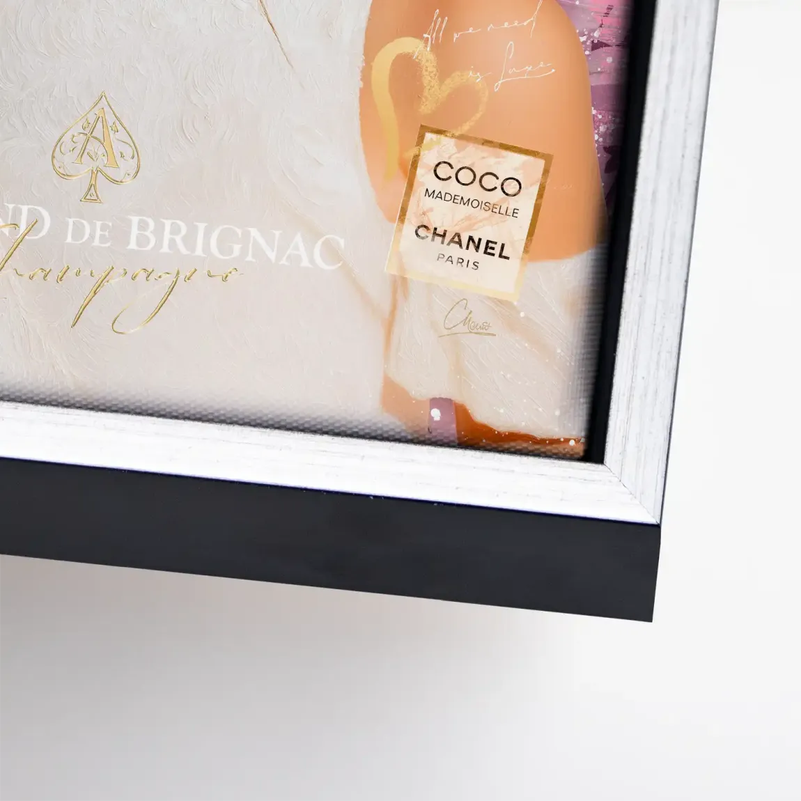 Audrey Hepburn Coco Armand Leinwand Bild INGALERIE