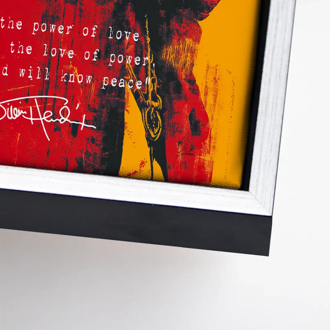 Electric Soul Hendrix Leinwand Bild