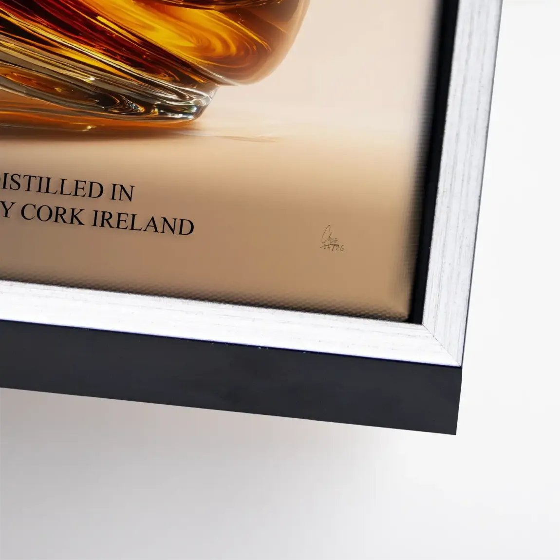 Peaky Whiskey Leinwand Bild