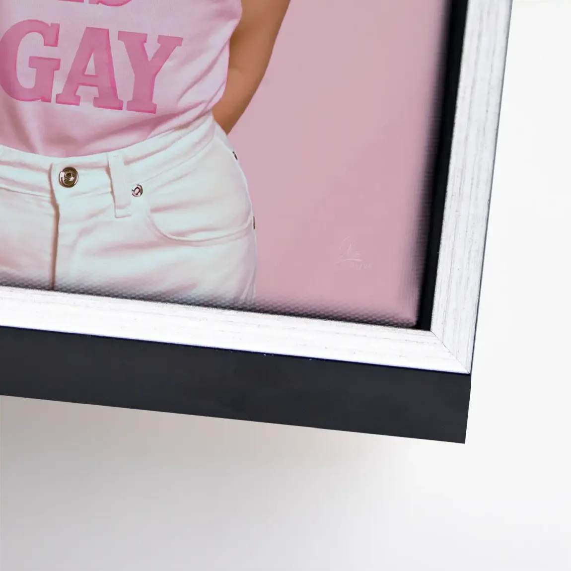 Audrey Hepburn Ken is Gay Leinwand Bild