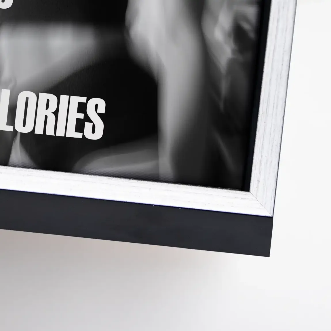 Burn Calories Fitness Leinwand Bild