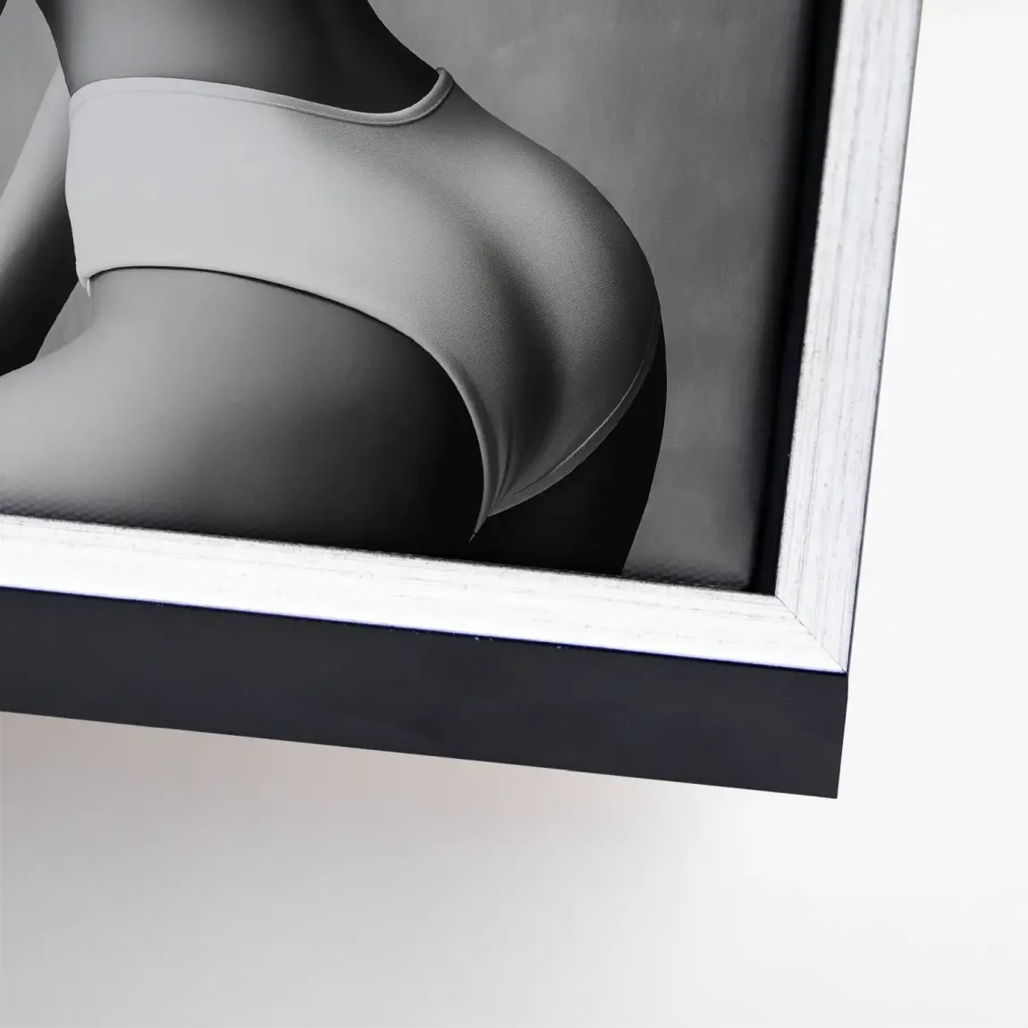 Noir Beauty Style Leinwand Bild