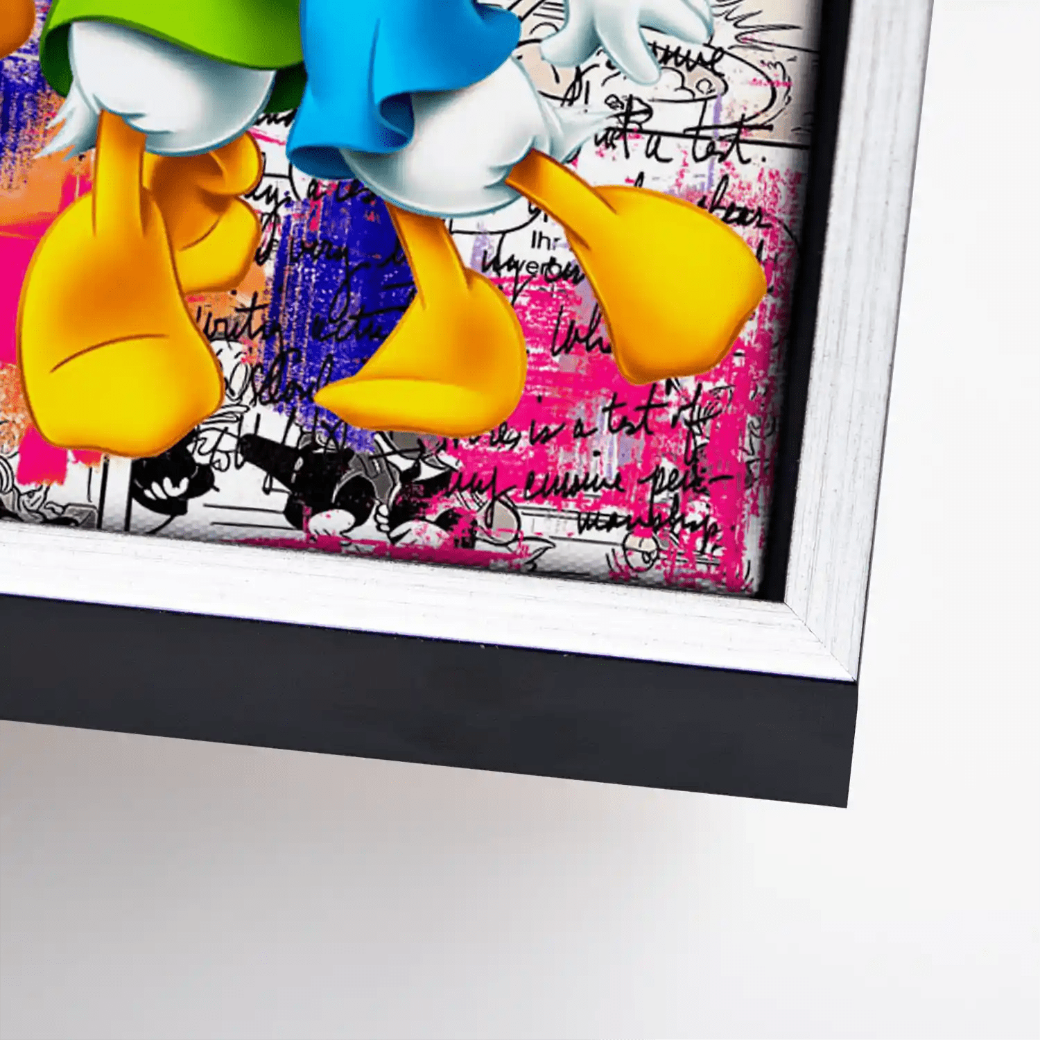 Duck Kids Pop Art Leinwand Bild INGALERIE