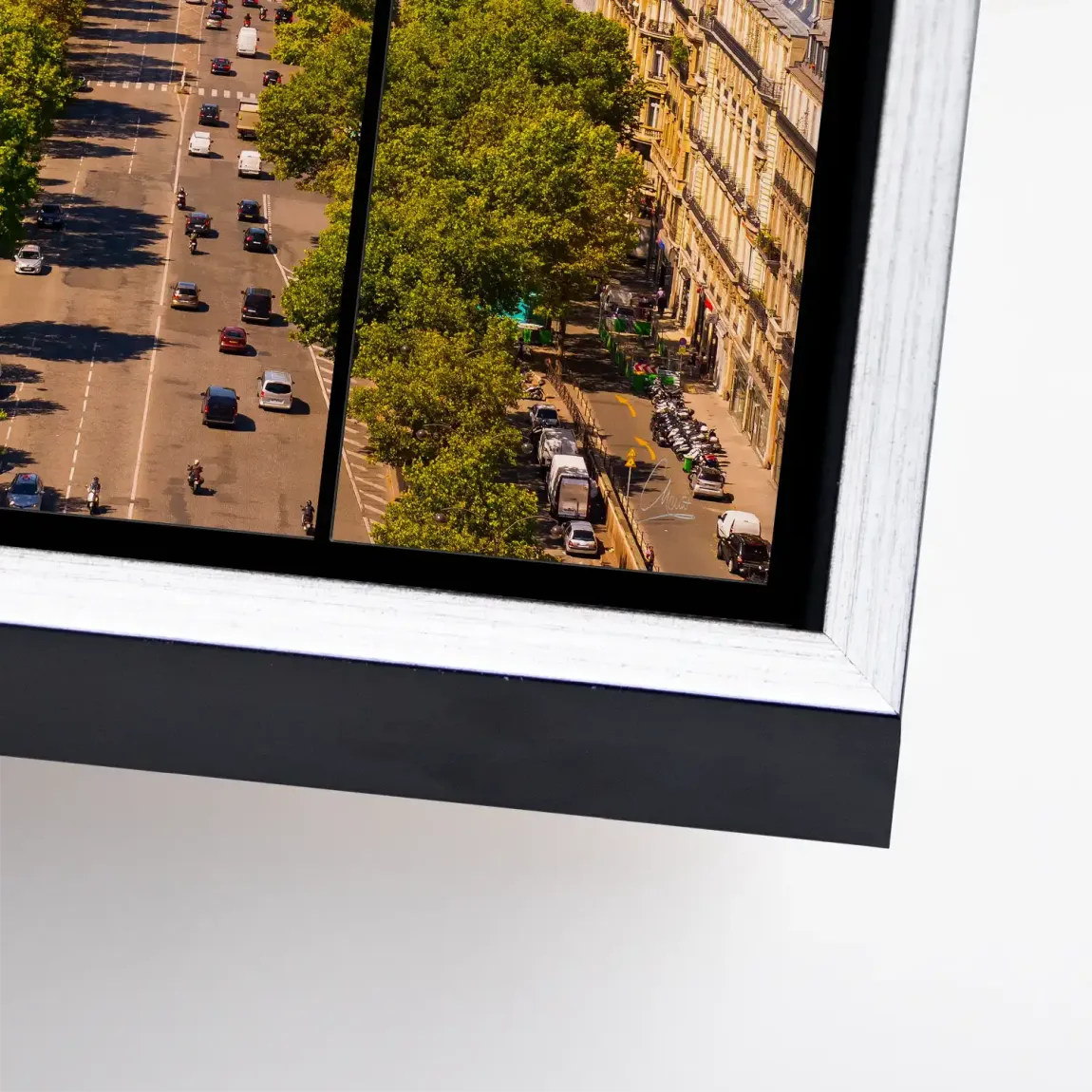 Avenue Lumière Paris Leinwand Bild