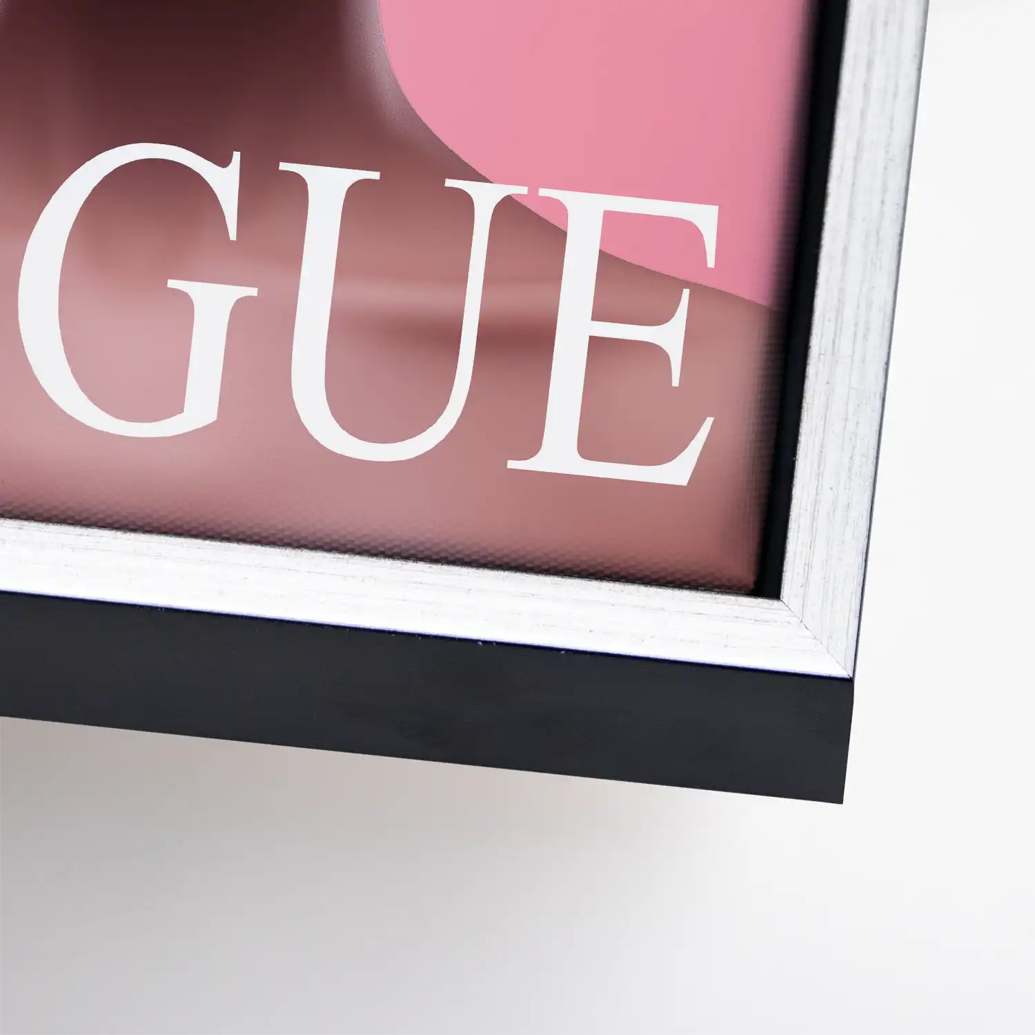 Pink Vogue Leinwand Bild INGALERIE