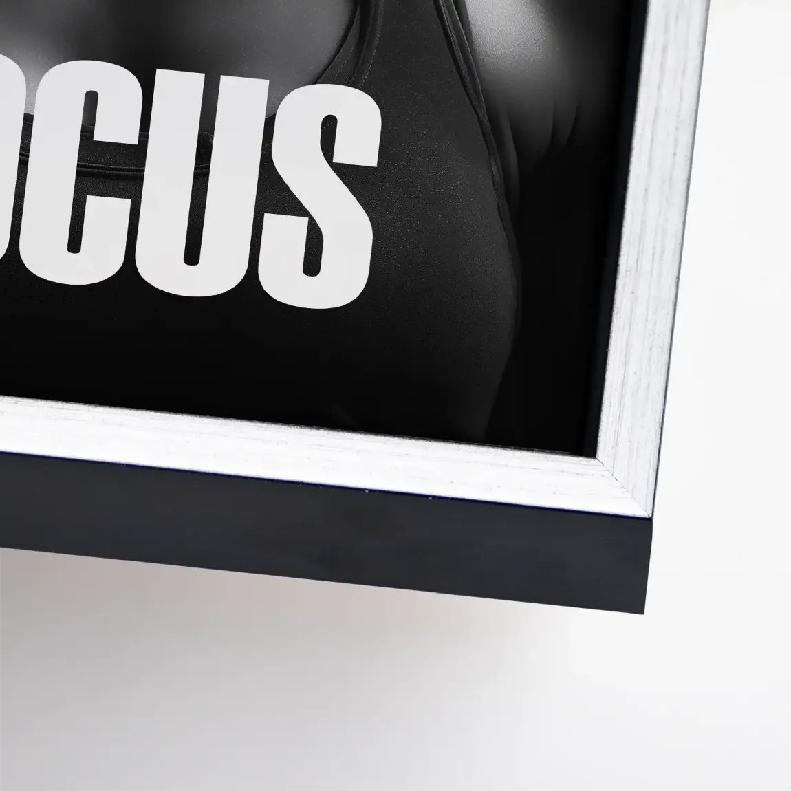 Focus Athletin Leinwand Bild