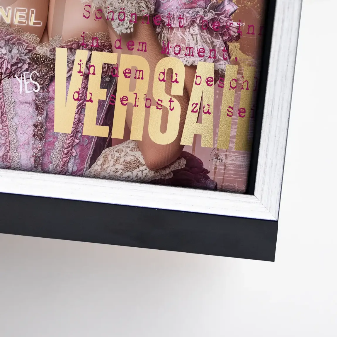 Marie Antoinette Popart Leinwand Bild