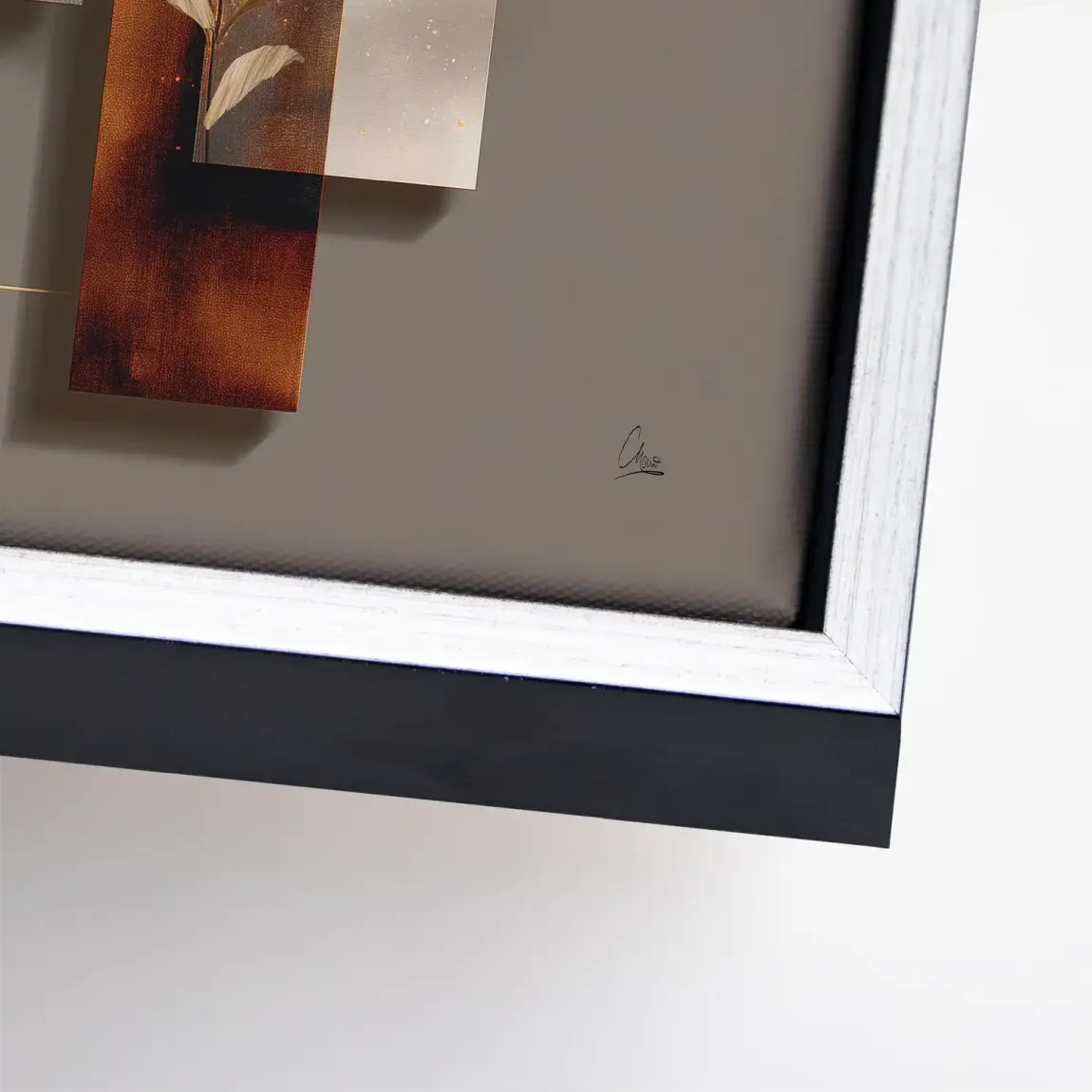 Celestial Bloom Harmony Leinwand Bild