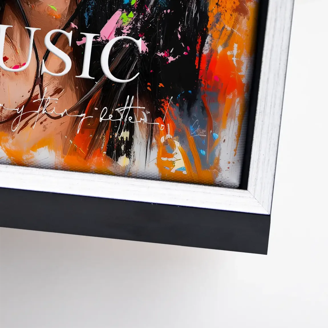 Music Soul Leinwand Bild