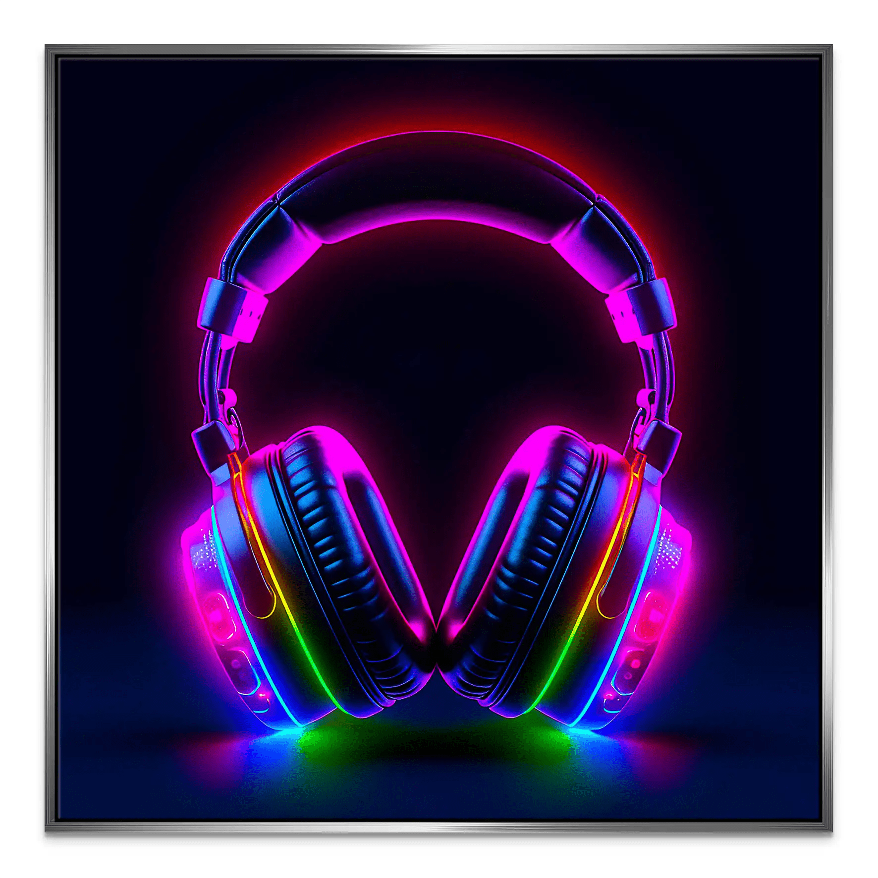 Headphone Art Leinwand Bild INGALERIE