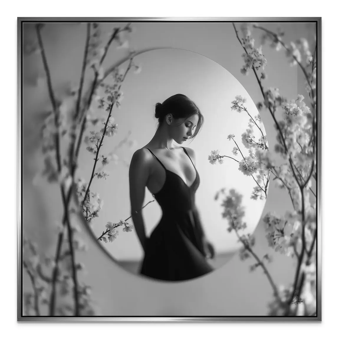 Silent Grace Leinwand Bild