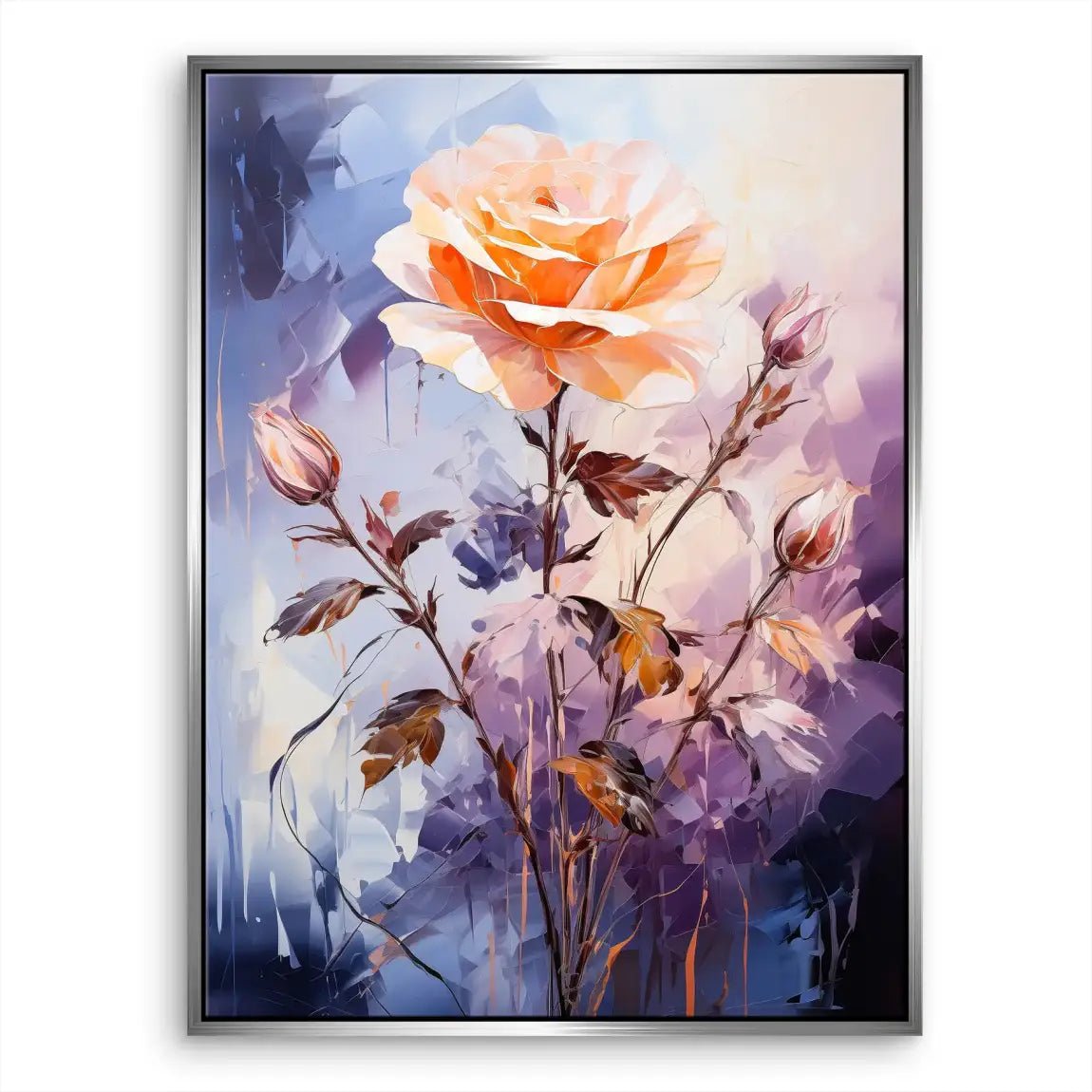 Flower Abstrakt Nr.23 Leinwand Bild INGALERIE