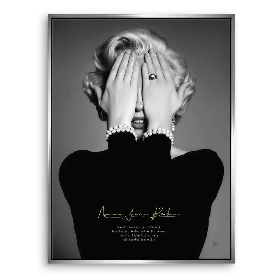 Marilyn Monroe Norma Jeane Leinwand Bild