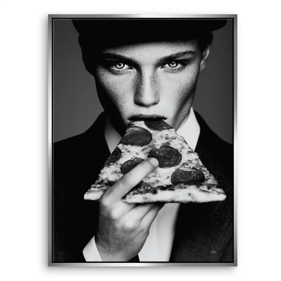 Pizza Charisma Leinwand Bild