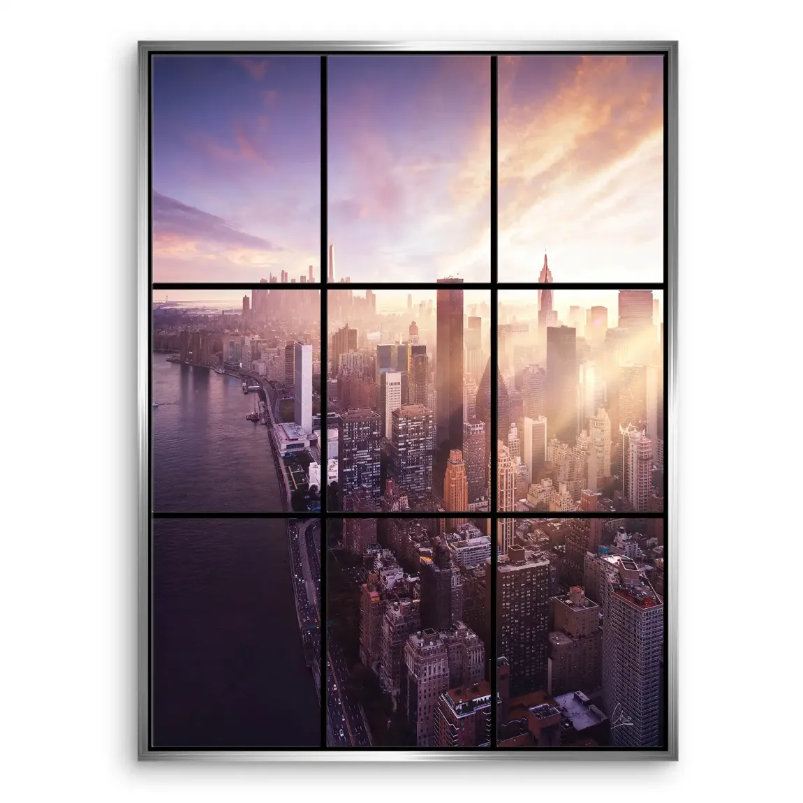 Manhattan View Leinwand Bild