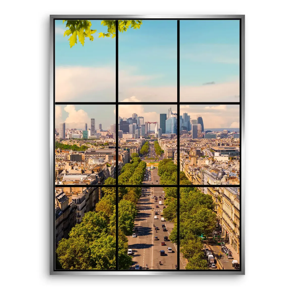 Avenue Lumière Paris Leinwand Bild