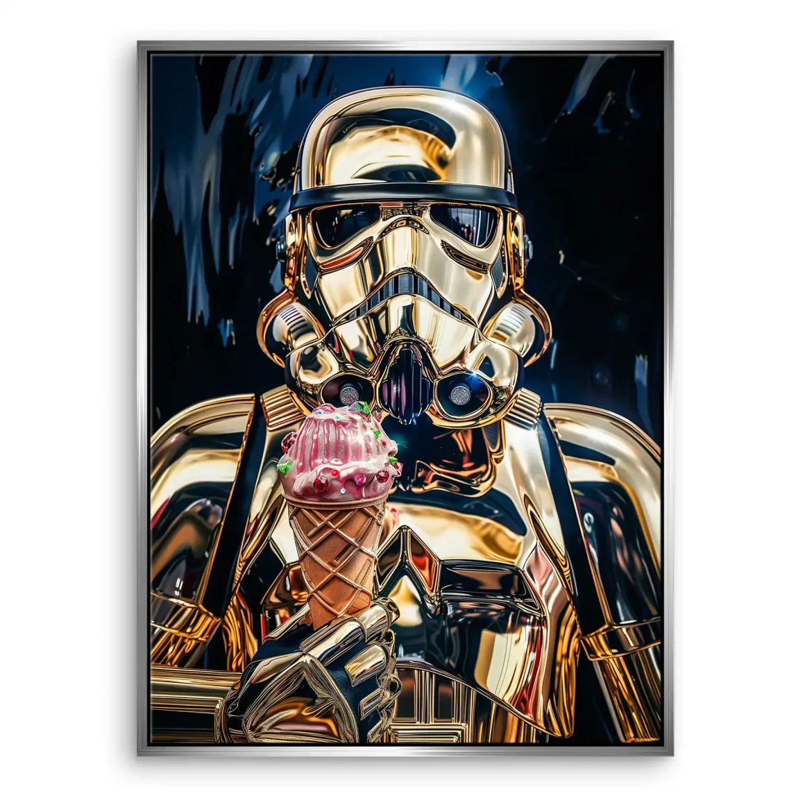 Stormtrooper Eis Leinwand Bild
