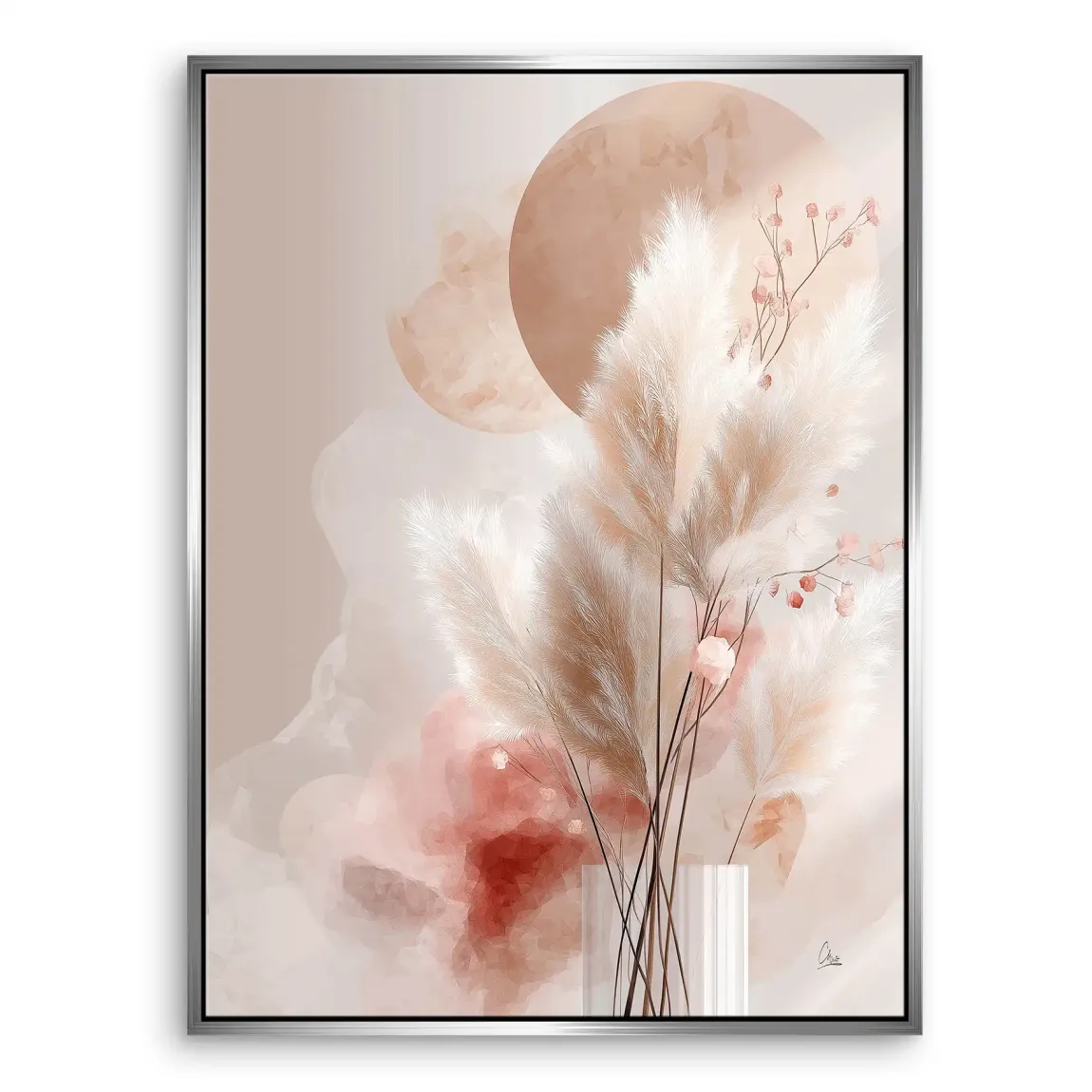 Amber Fields Leinwand Bild