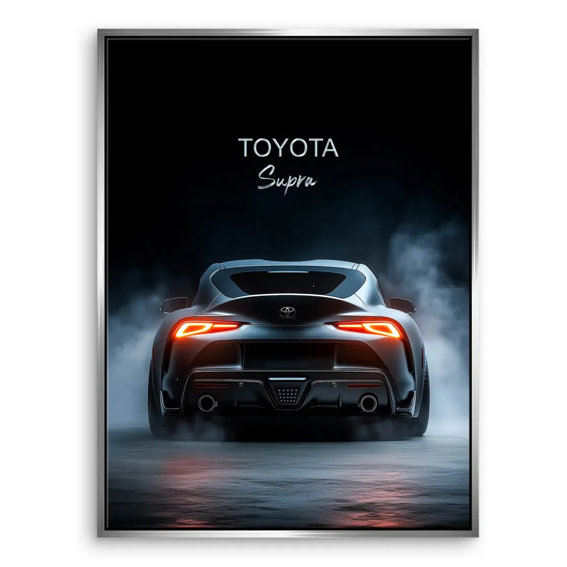 Toyota Supra Art Leinwand Bild