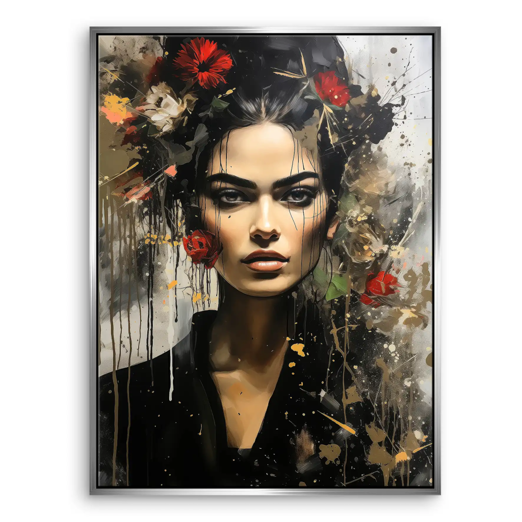 Frida Abstrakt Art Leinwand Bild INGALERIE