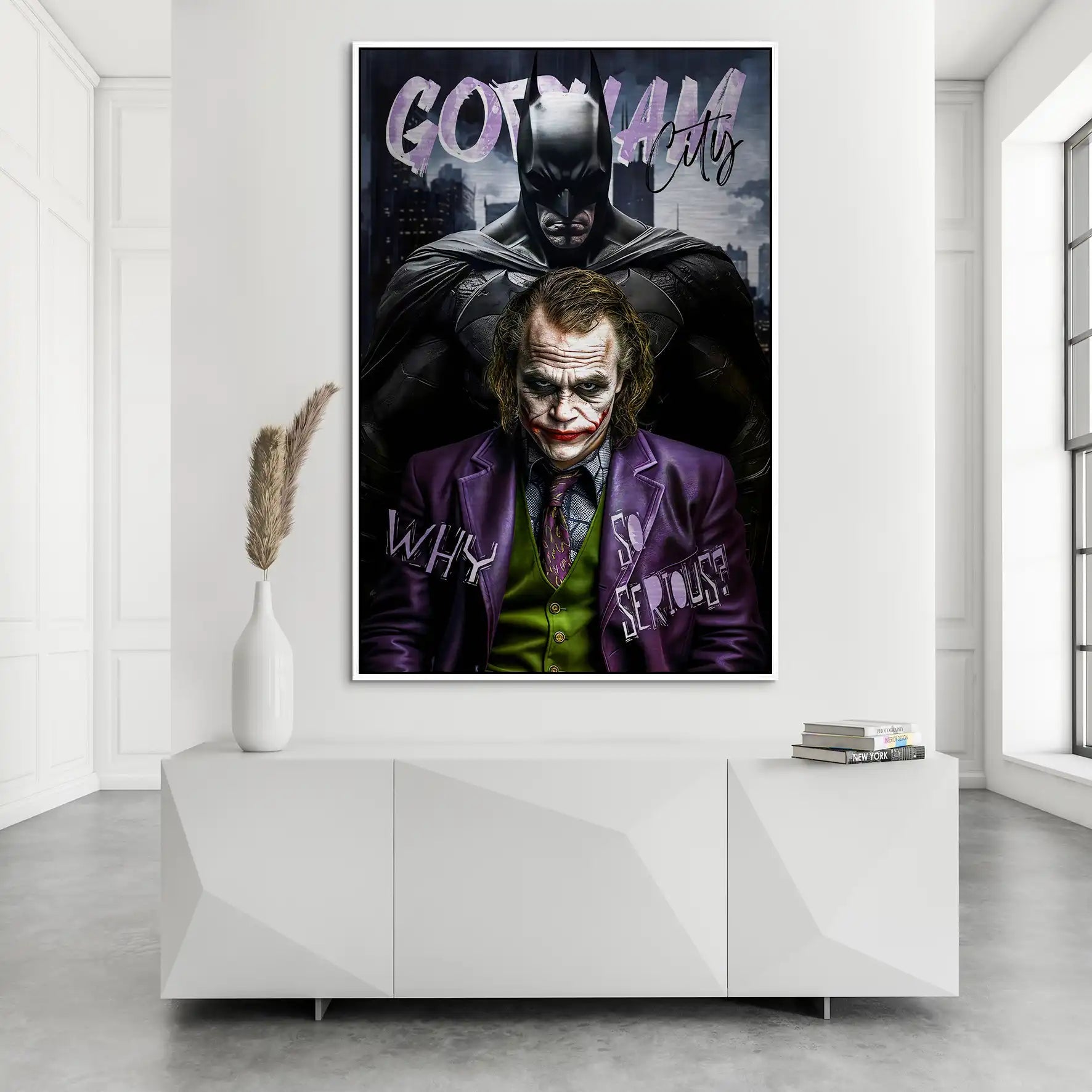 Batman Joker AluDibond Gebürstet INGALERIE