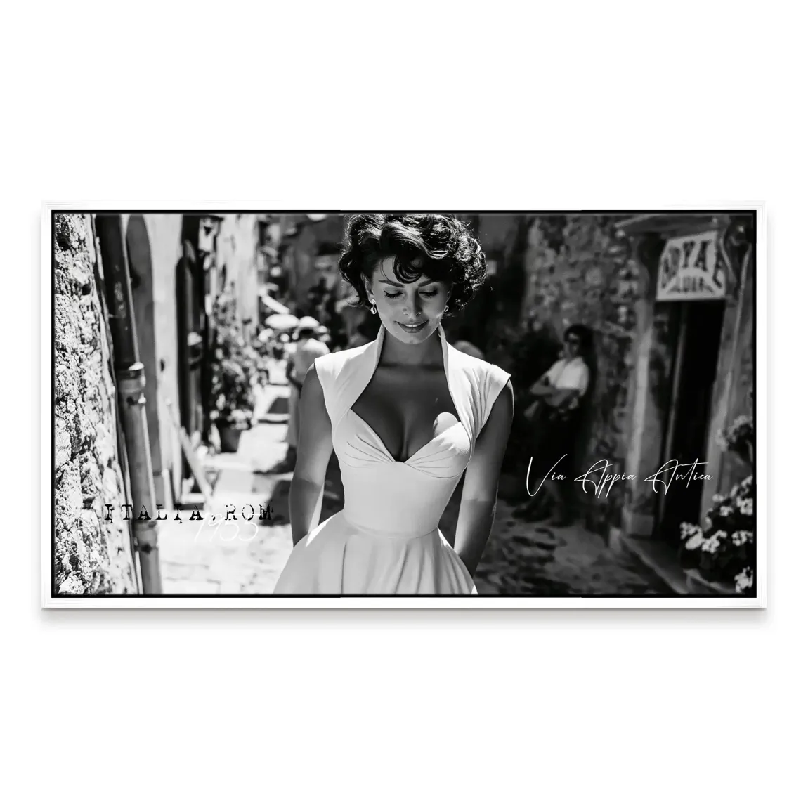 Sophia Loren Roma Leinwand Bild