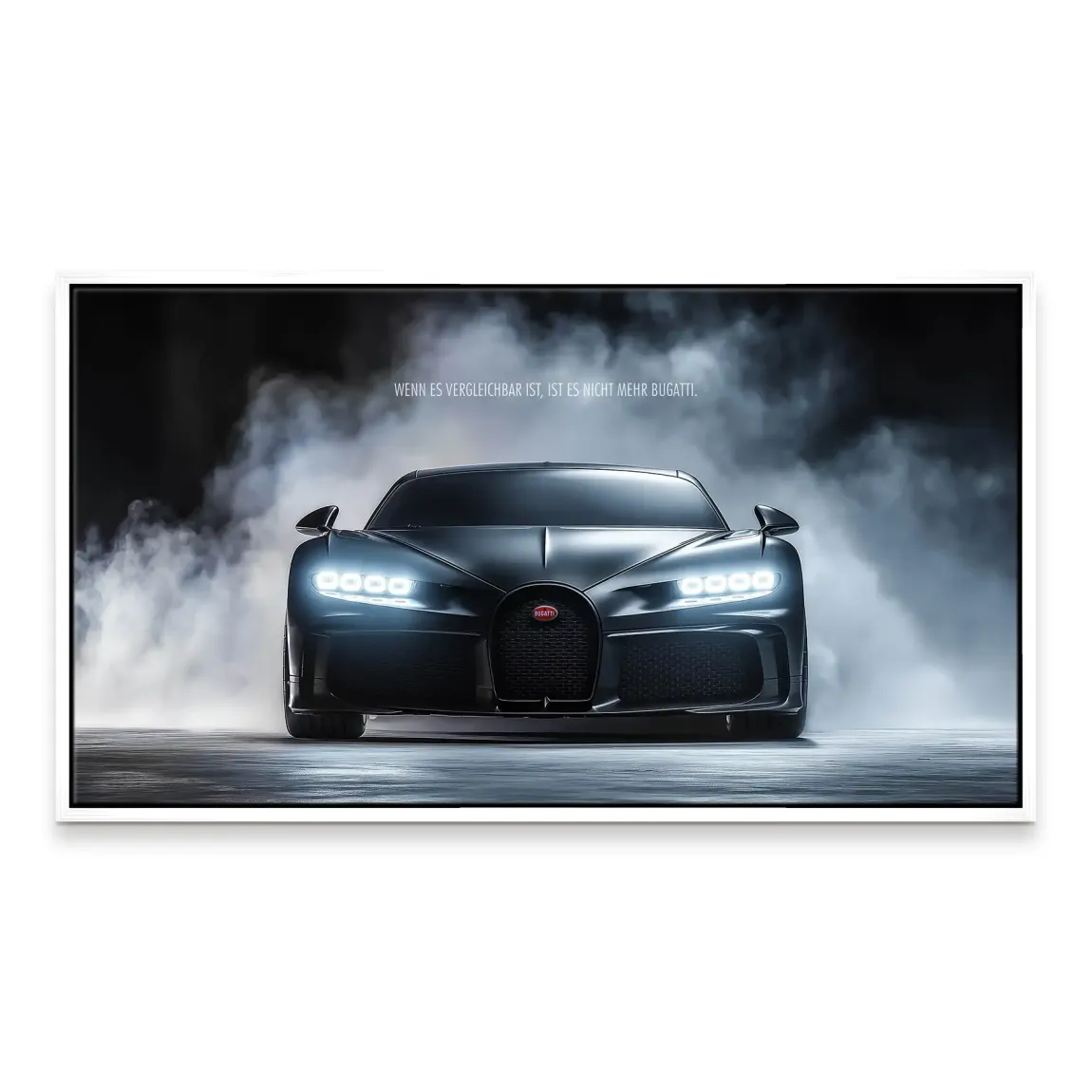 Bugatti Supreme Style Leinwand Bild