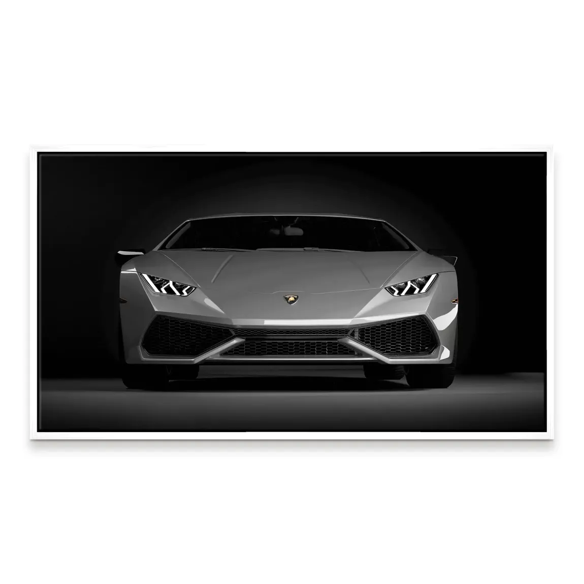 Midnight Lambo Vision Leinwand Bild