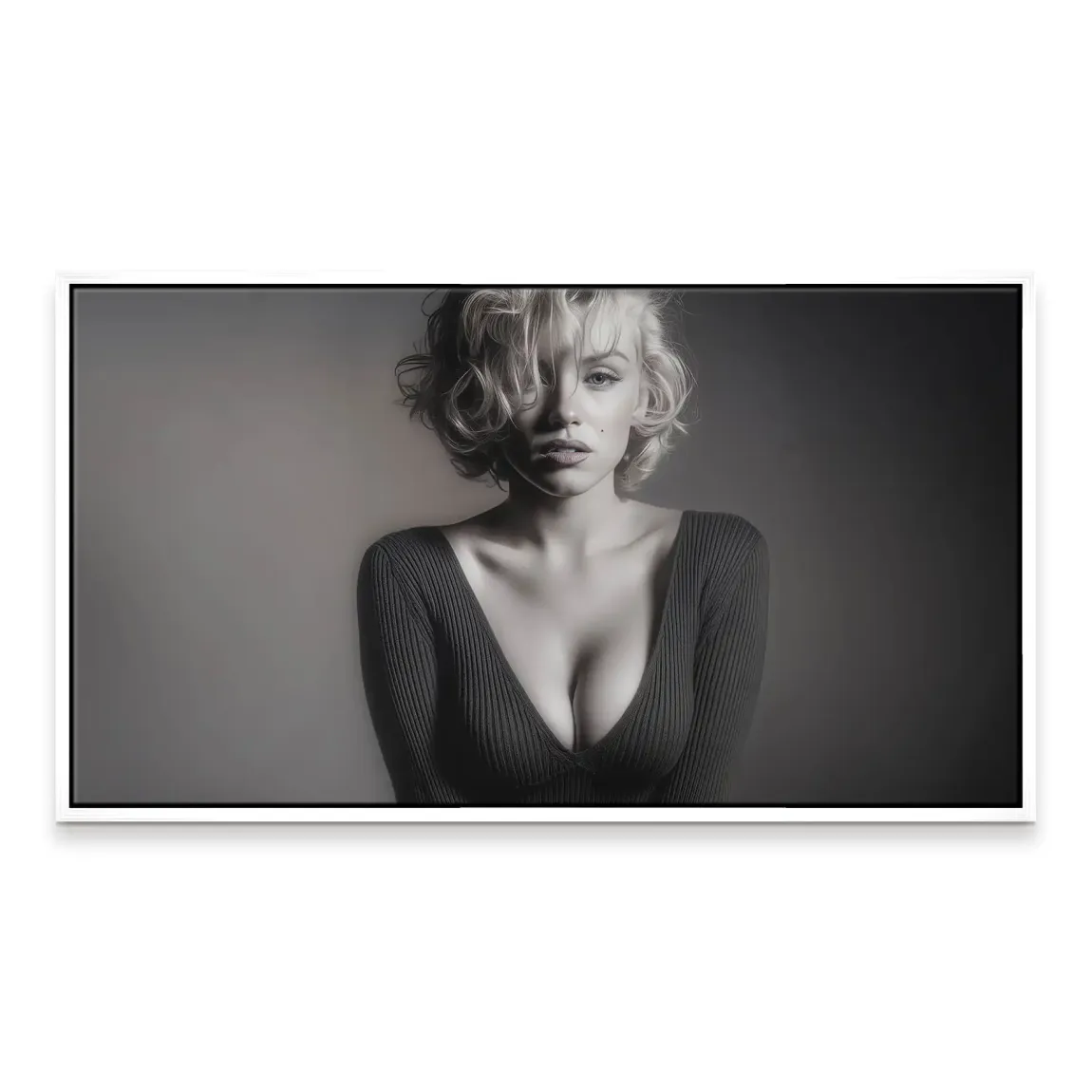 Marilyn Monroe Glam Night Leinwand Bild