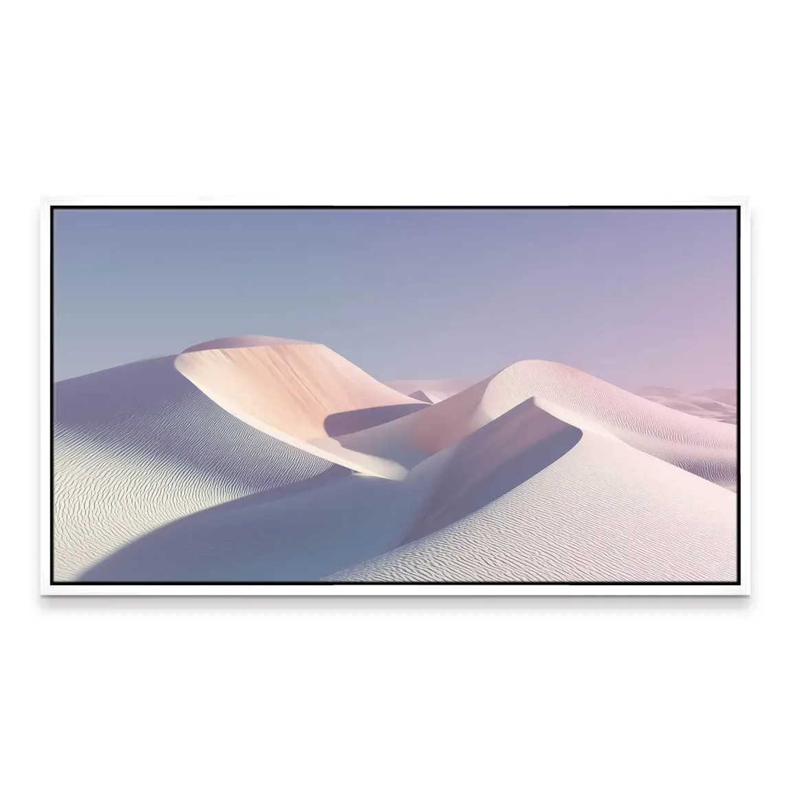 White Sand Leinwand Bild