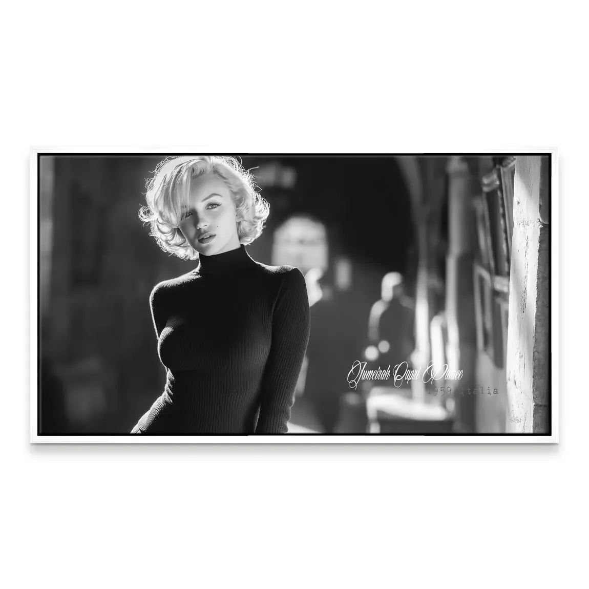 Marilyn Monroe Capri Leinwand Bild