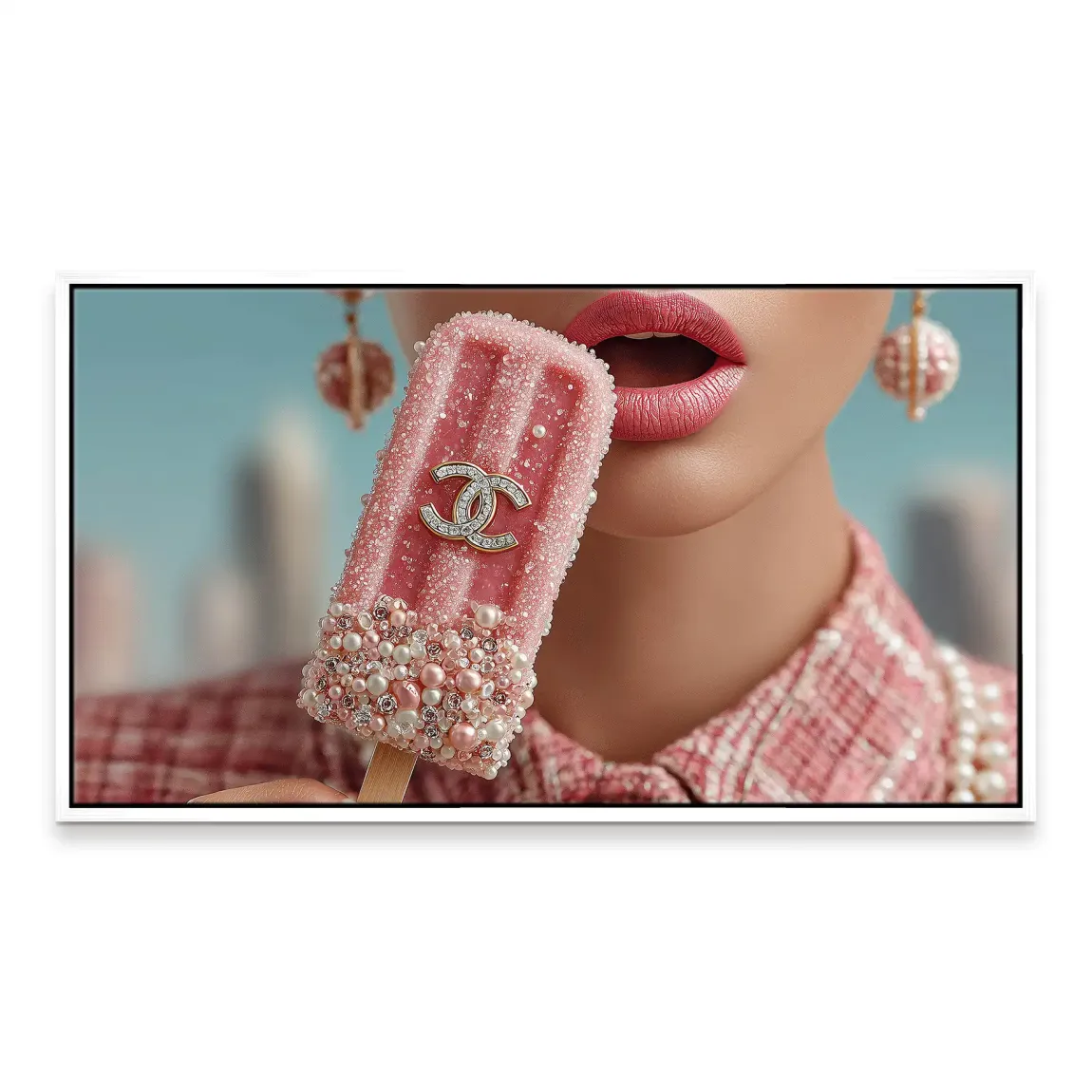 Coco Ice Art Leinwand Bild