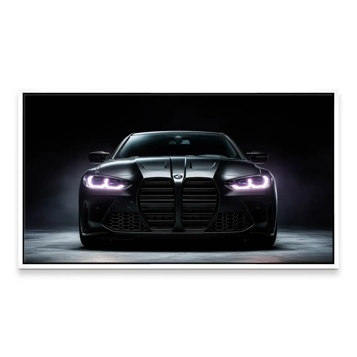 BMW M4 Power Leinwand Bild