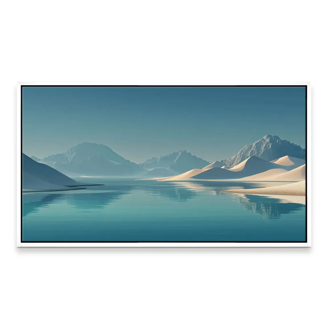 Desert Silence Leinwand Bild