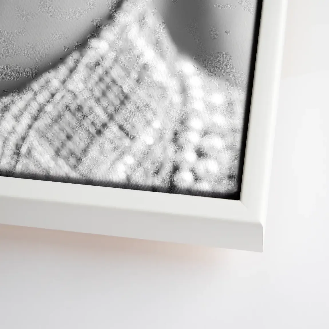 Coco Ice Art Black Edition Leinwand Bild