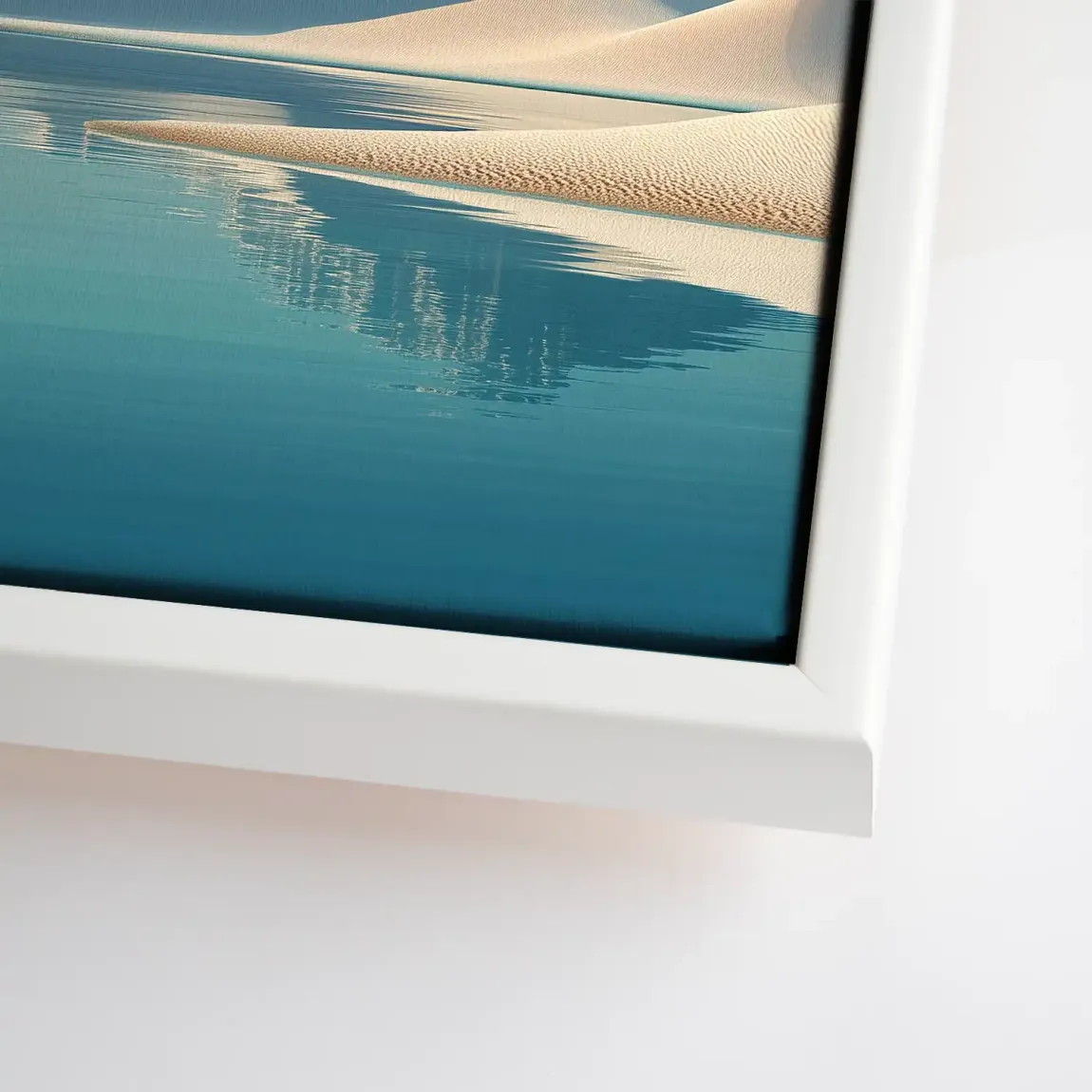 Desert Silence Leinwand Bild