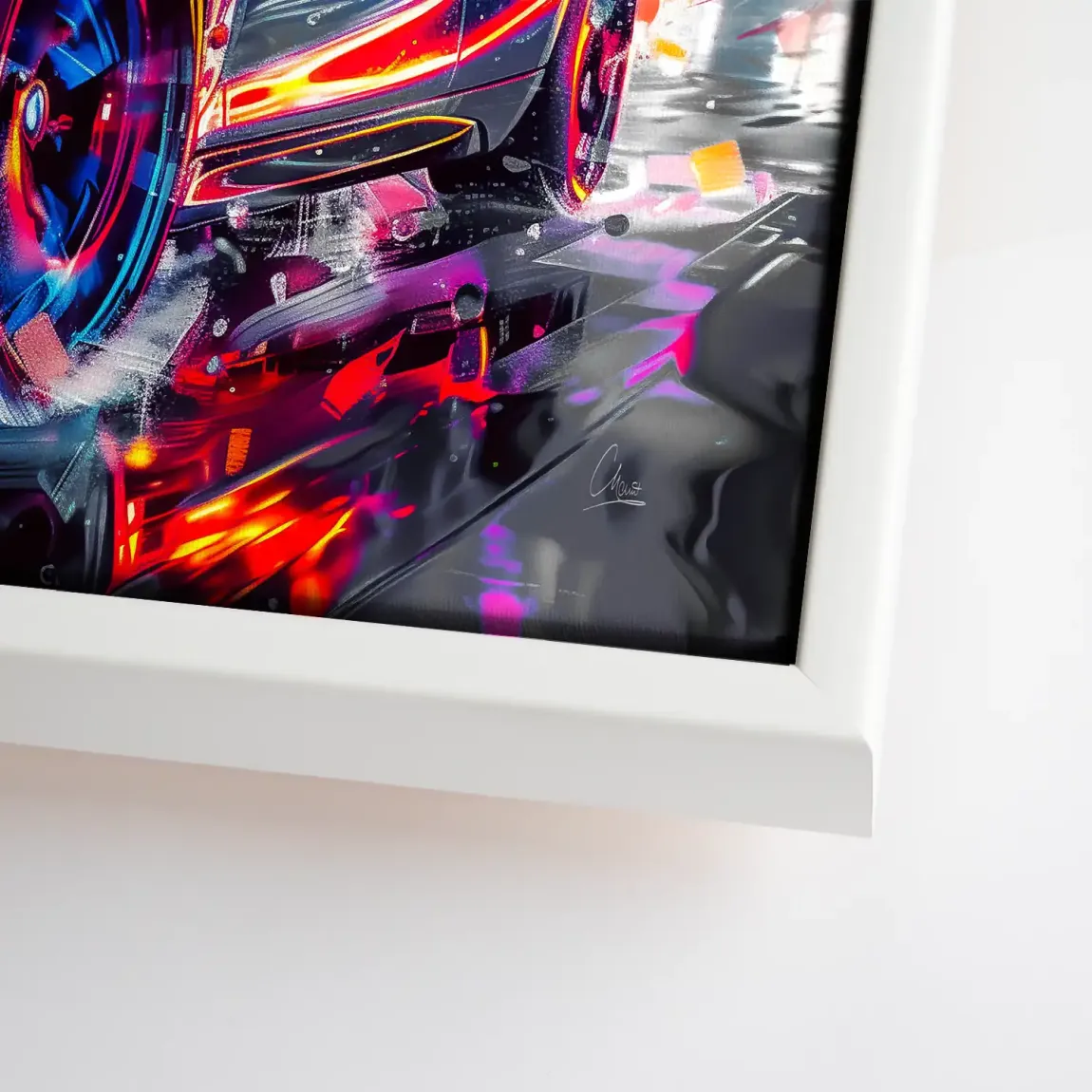 BMW M2 Abstrakt Vision Leinwand Bild