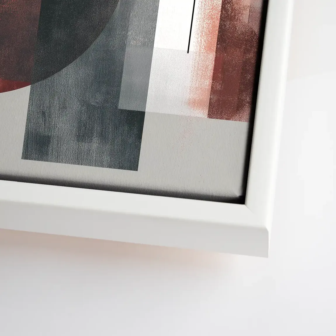 Abstrakte Geometrie Leinwand Bild