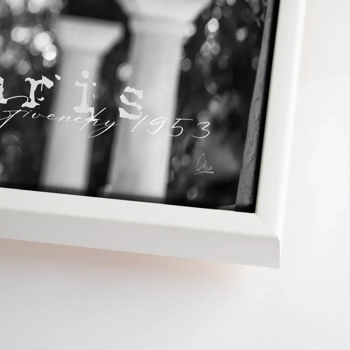 Audrey Hepburn Givenchy Leinwand Bild