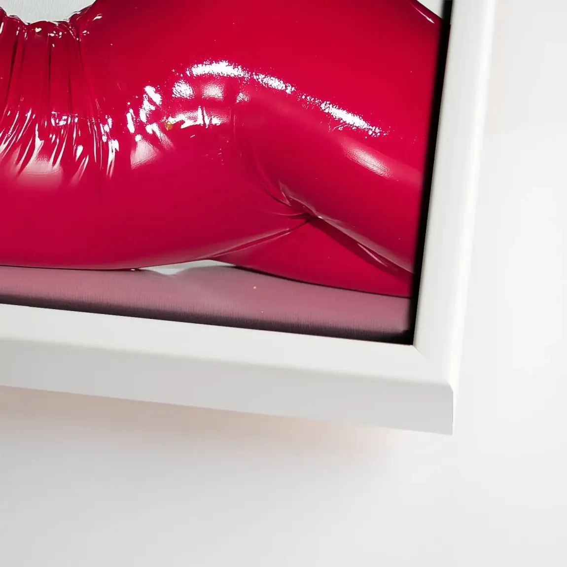 Midnight Rouge Leinwand Bild