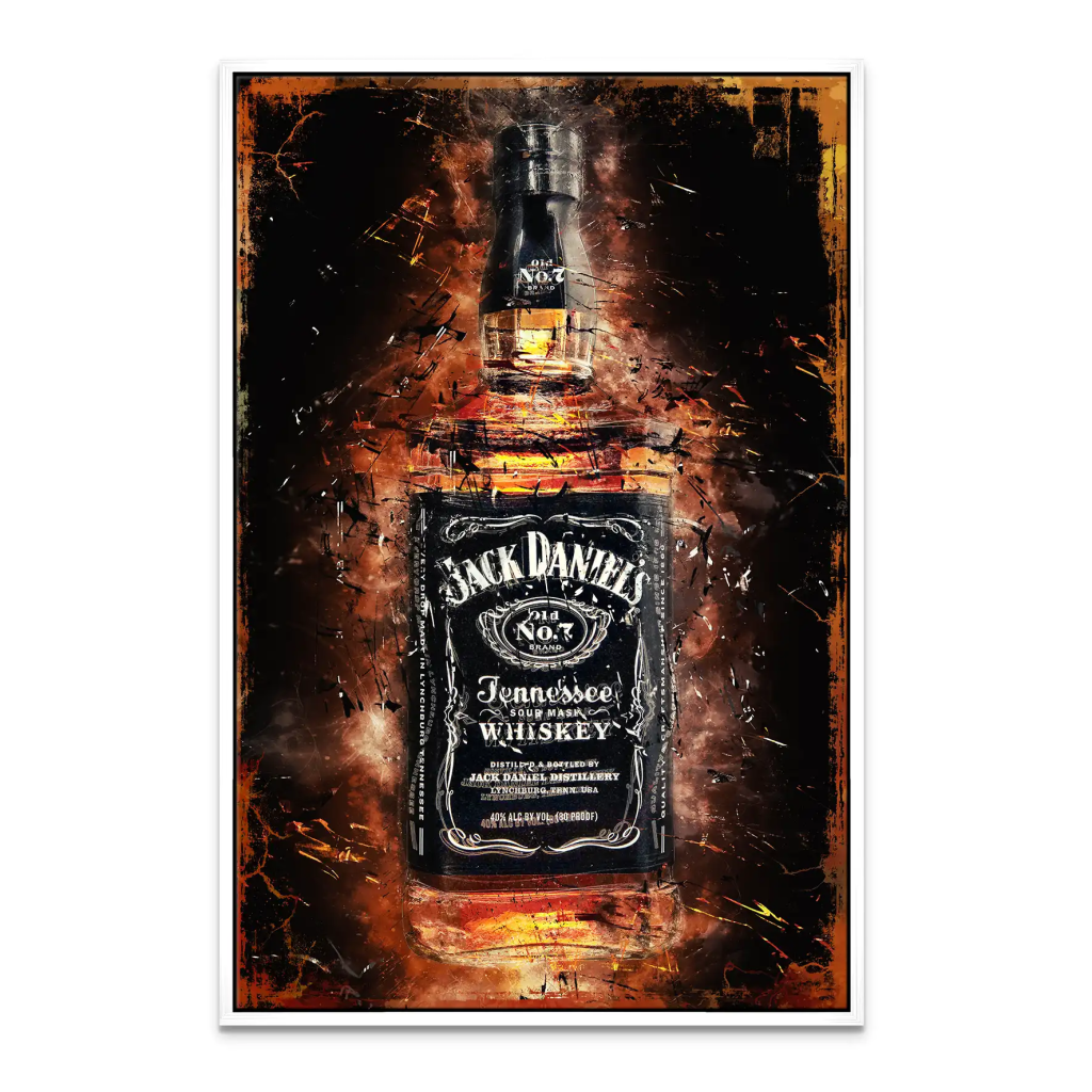 Jack Whisky Leinwand Bild INGALERIE