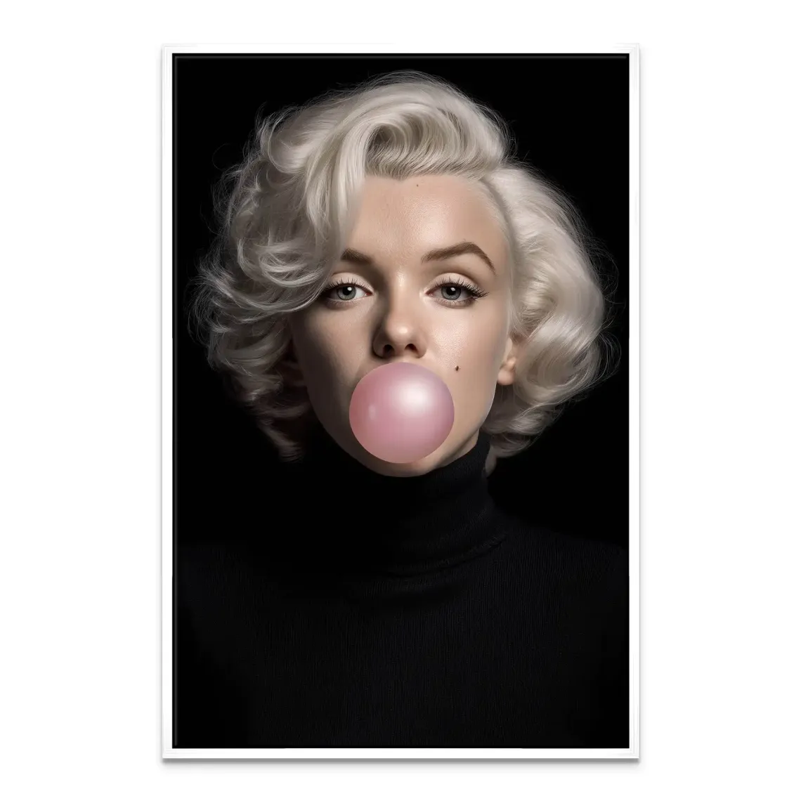 Marilyn Bubble Glamour Leinwand Bild