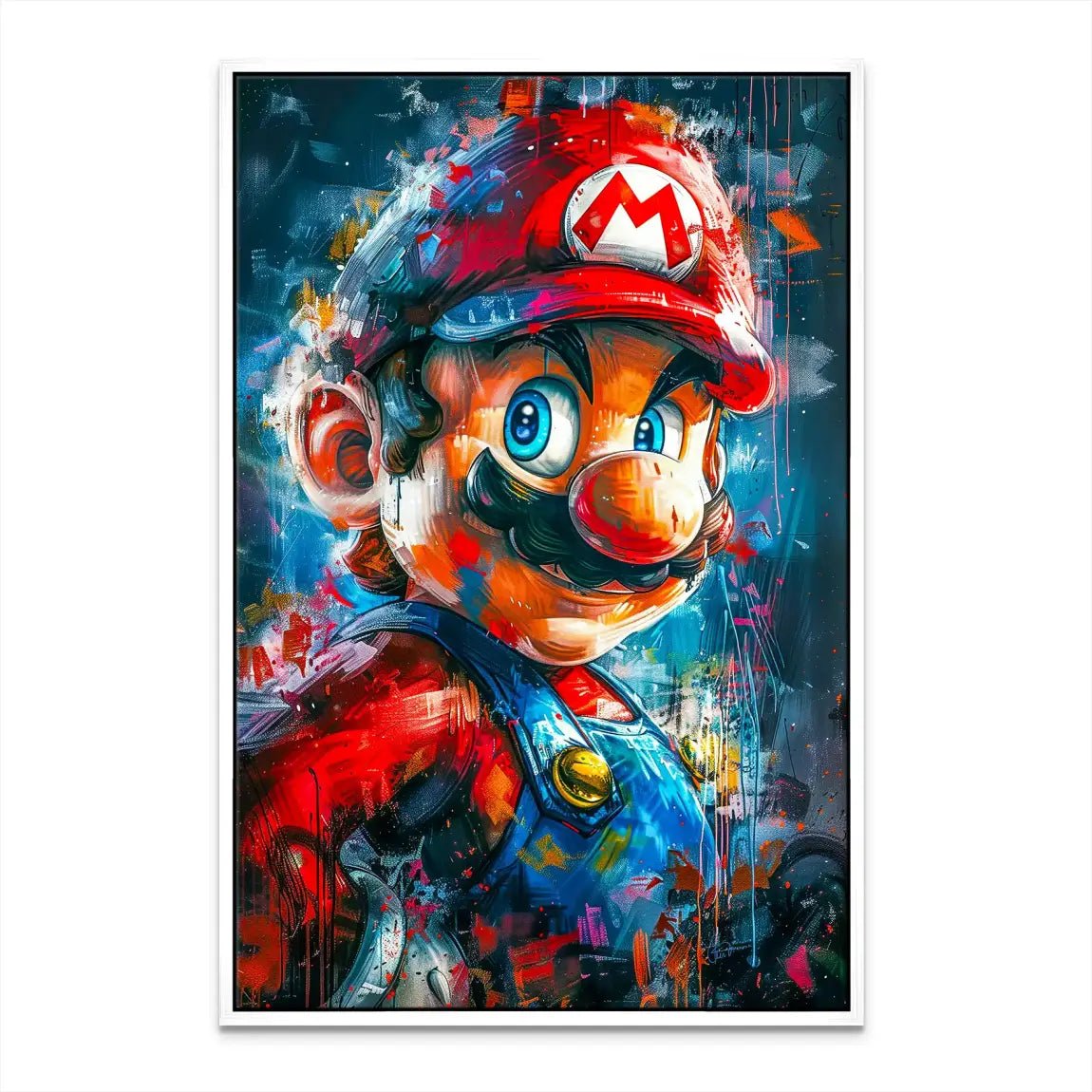 Abstrakt Mario Leinwand Bild INGALERIE