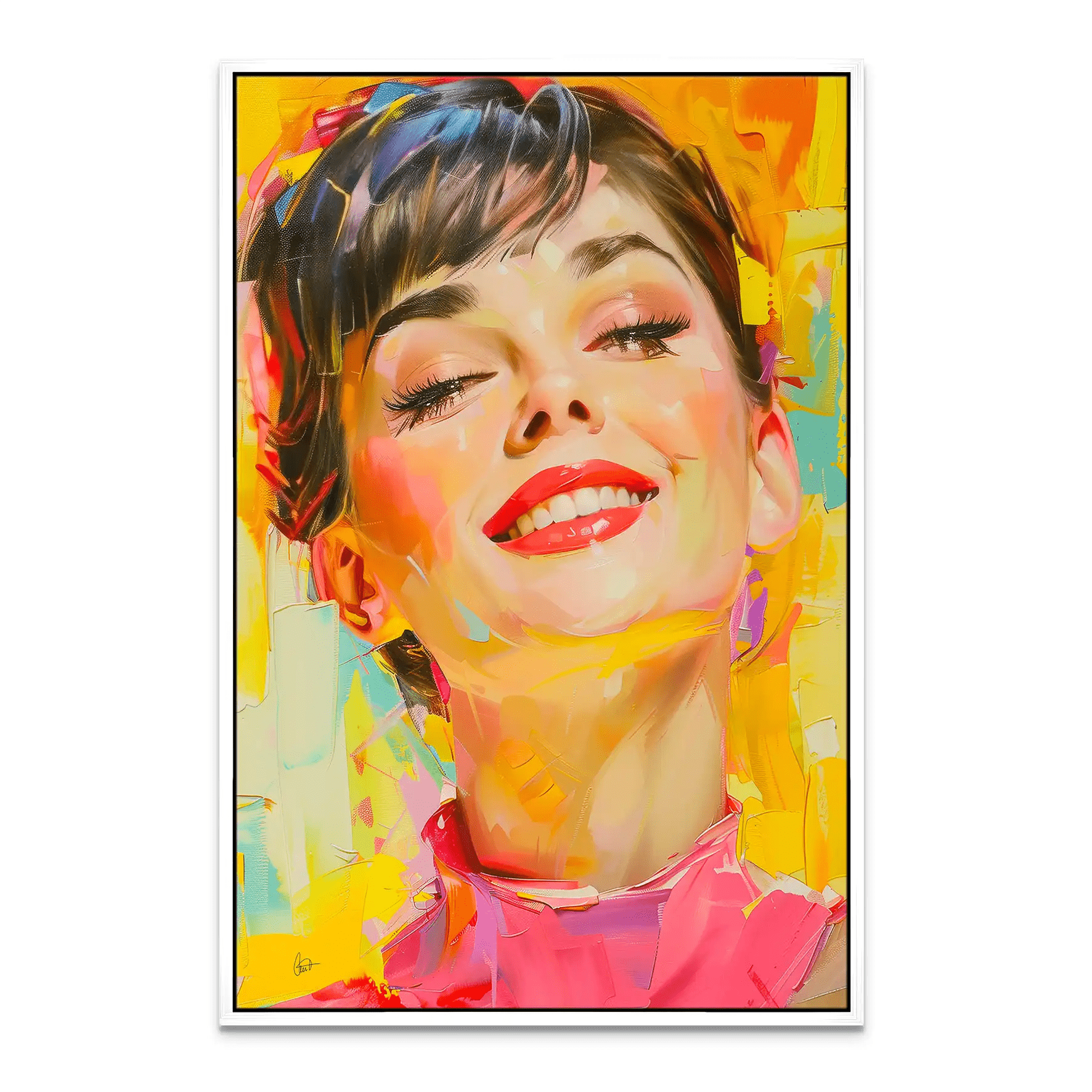 Audrey Modern Art Leinwand Bild INGALERIE