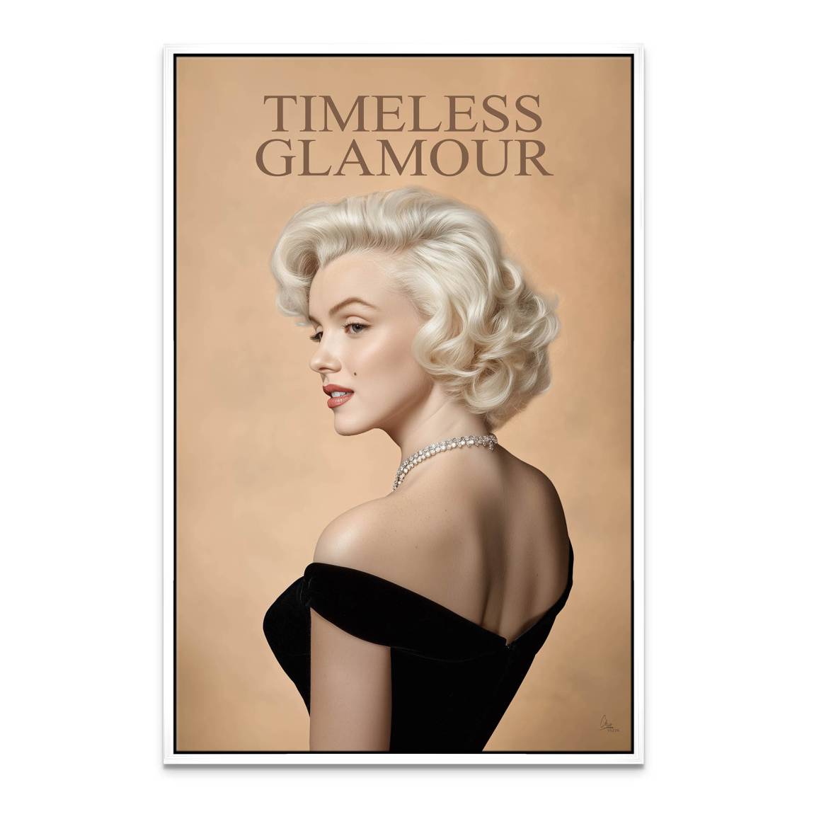 Marilyn Monroe Zeitlos Leinwand Bild