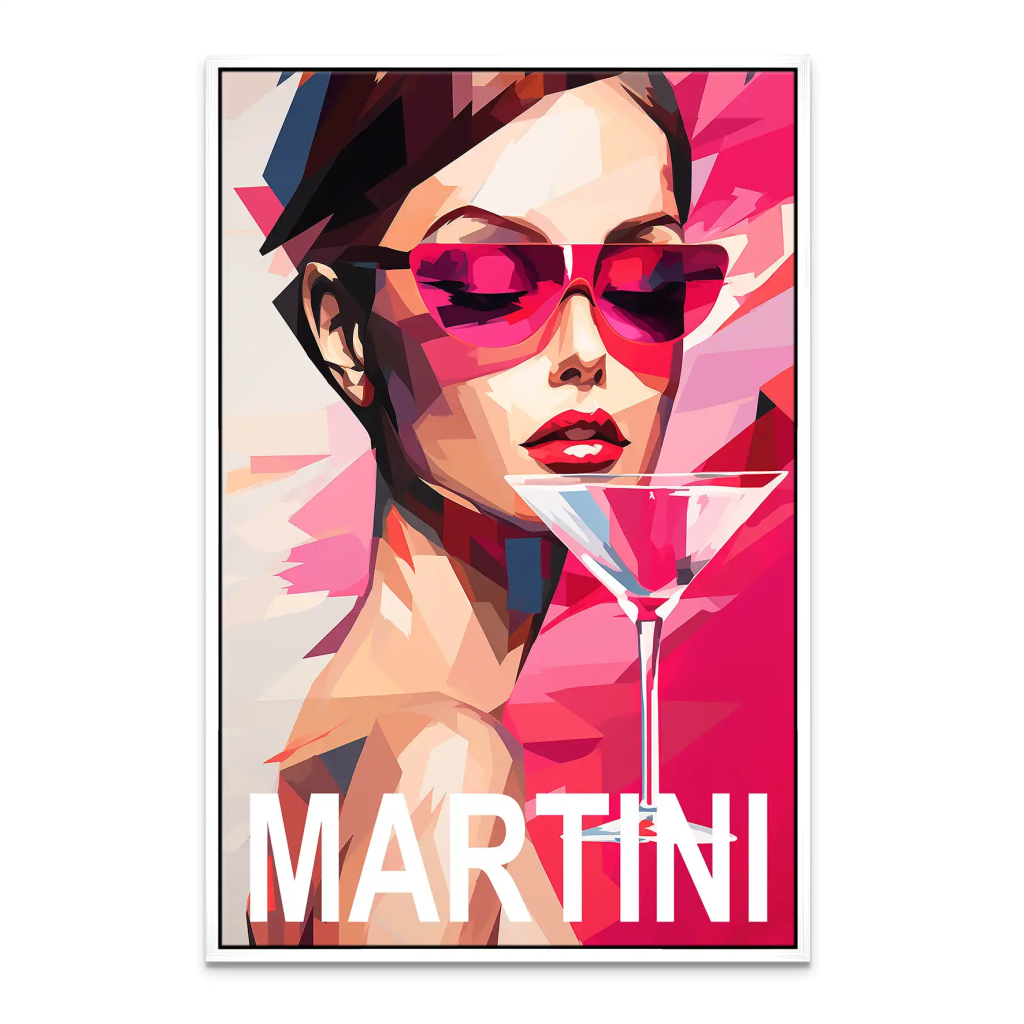 Martini Lifestyle Leinwand Bild INGALERIE