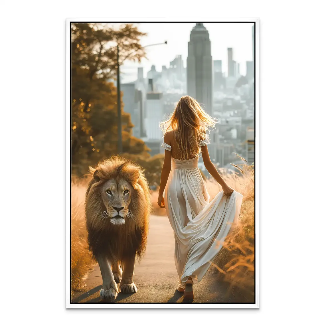 Walk of Courage Leinwand Bild