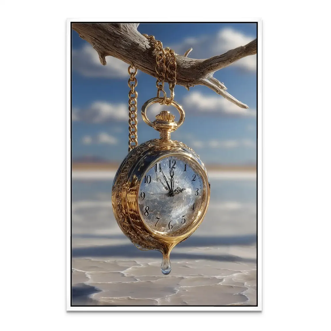 Dali Time Leinwand Bild